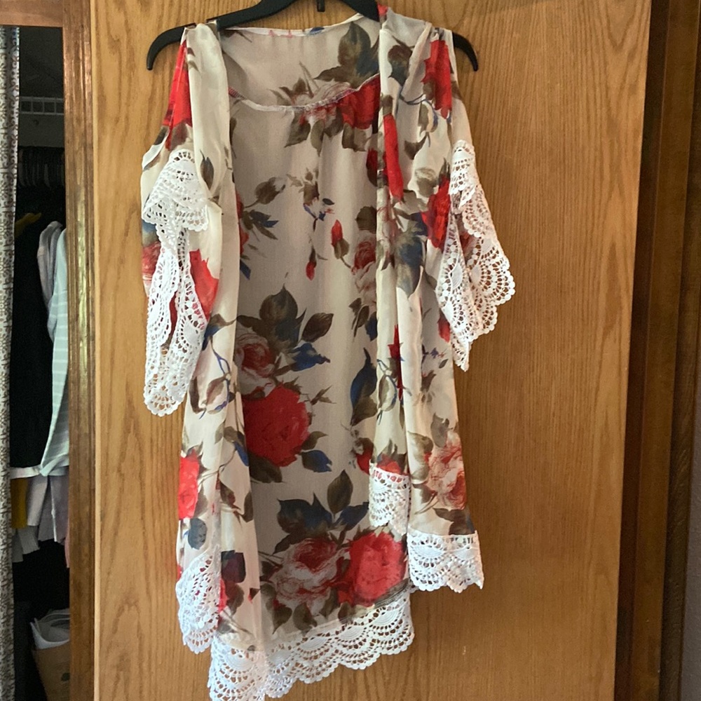 Floral cover up
